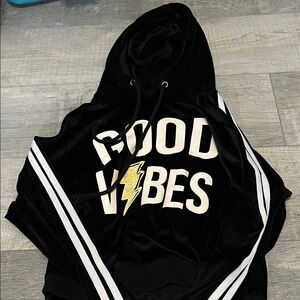 No Boundaries Black Hoodie